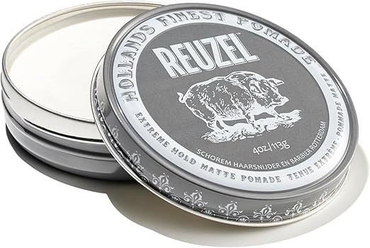 2 x REUZEL Extreme Hold Matte Pomade, 113g, Natural. Buyers Note - Discoun