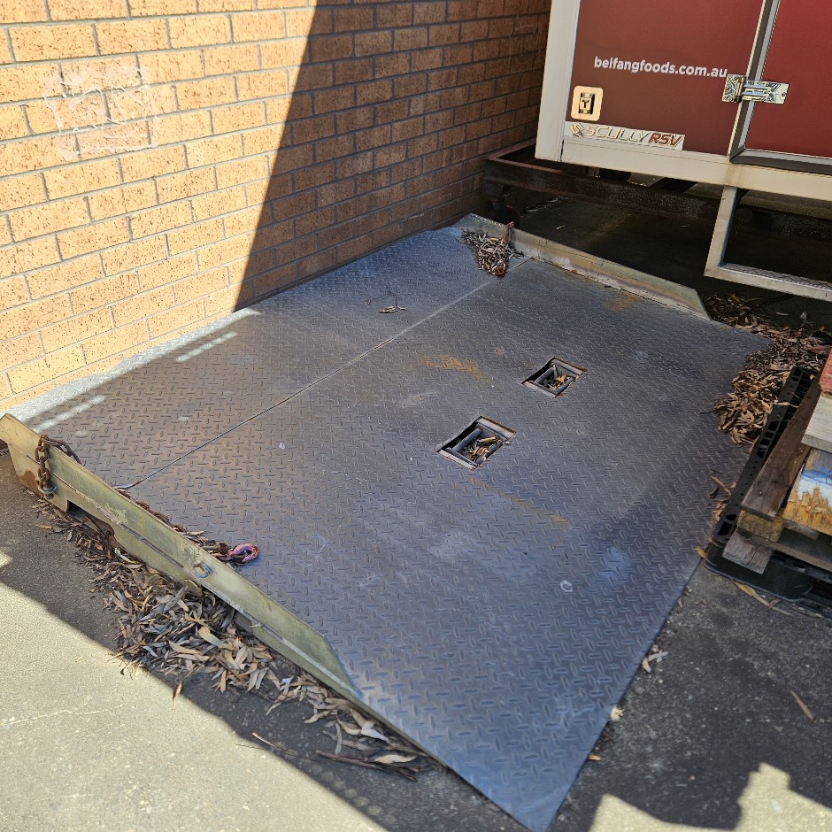 Container Ramp - Galvanised Steel
