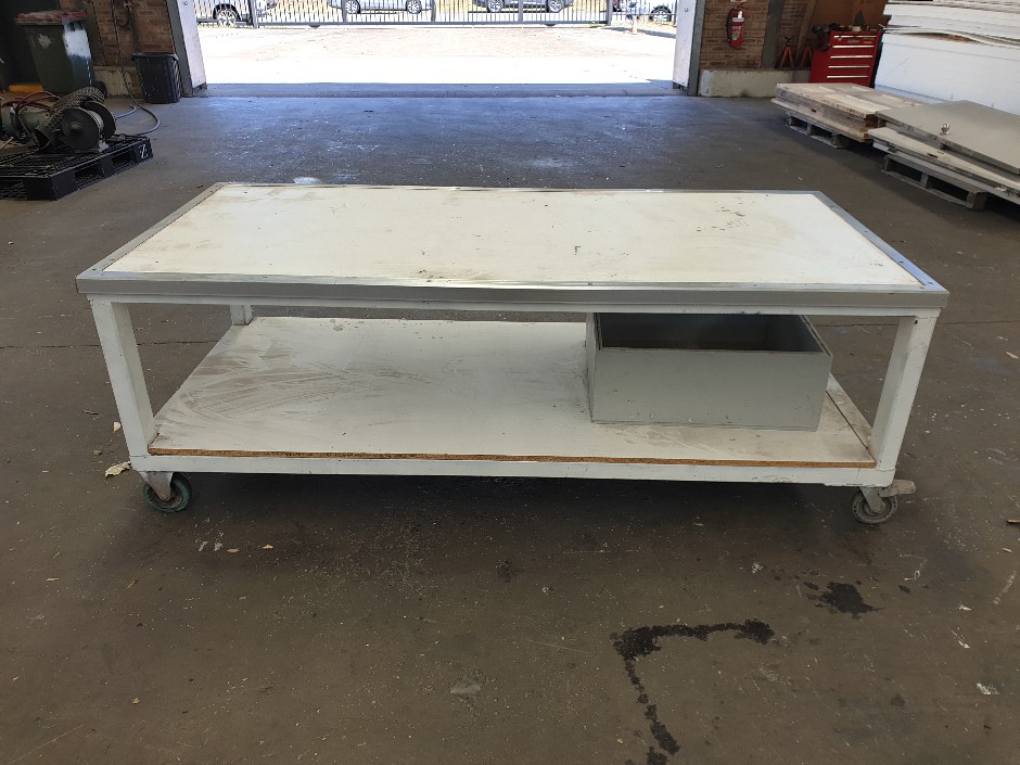 <p>Table/Work Bench on Wheels</p>