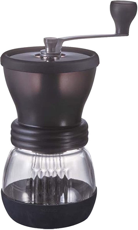 HARIO Skerton Plus Coffee Mill, Ceramic and Glass.