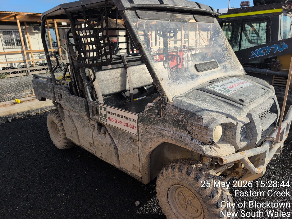Kawasaki Mule Diesel Buggy (Site ID: VEHC36)