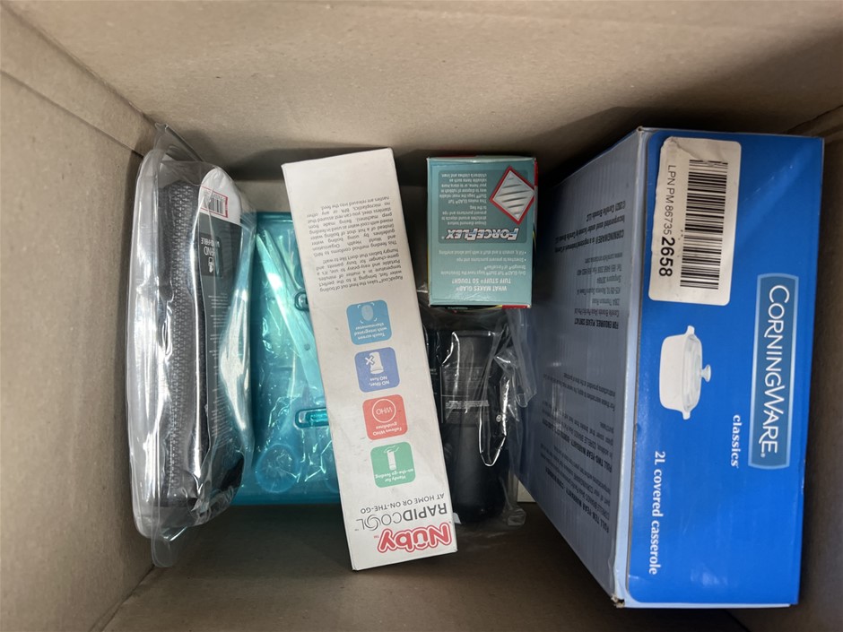 6 x Assorted homeware Products. NB: Photo as is. Some Not in Original Packa