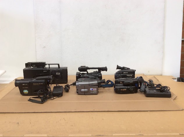 JVC, Canon, Sony & Panasonic Camcorders Lot 6