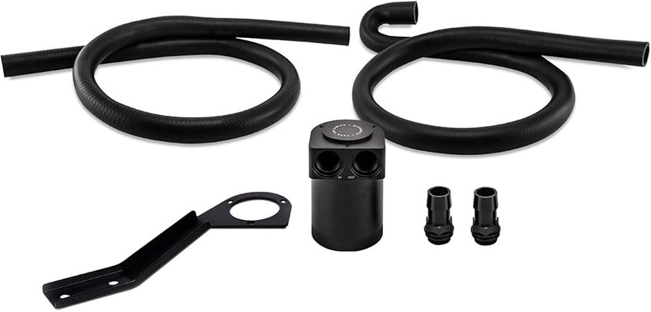 MISHIMOTO MMBCC-N54-06CBE2 Baffled Oil Catch Can CCV for BMW N54 2007-2010,