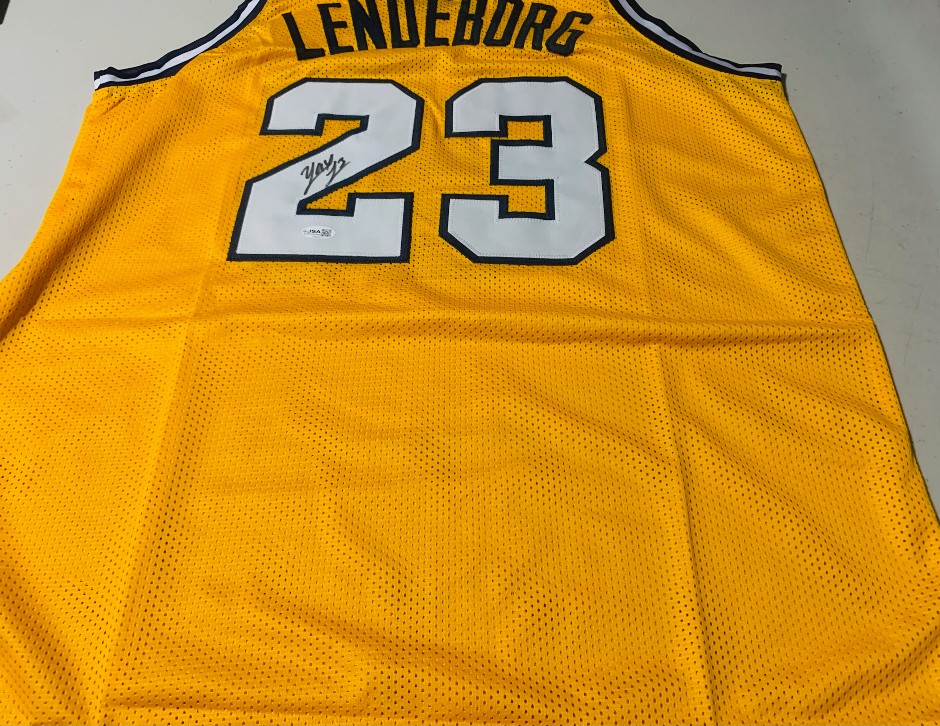 Yaxel Lendeborg Signed Jersey # 11 NBA DRAFT PICK 2026 - Rookie Auto