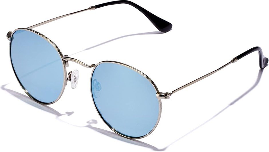 HAWKERS MOMA MIDTOWN Unisex Polarized Sunglasses, Blue Polarized Lenses, Si