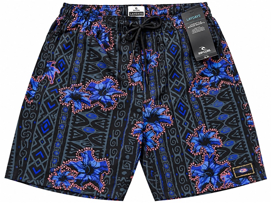 RIP CURL Men's Max Energy Volley Shorts, Black, M