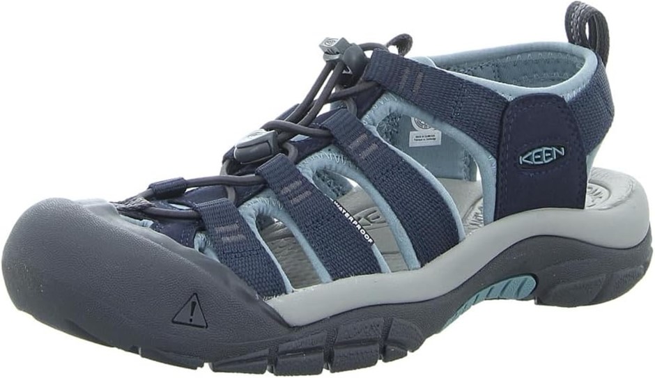 KEEN Women's Newport H2 Waterproof Sandal, Navy Magnet, 10 US NB: no box