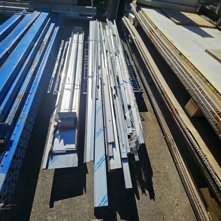 Stainless Steel Capping, angles, etc. Various sizes