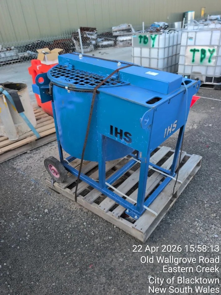 <p>IHS GROUT PUMP (Site ID: 166)</p>
