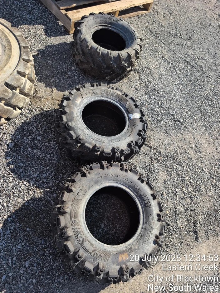 4 x ATV TYRES (Site ID: 254)