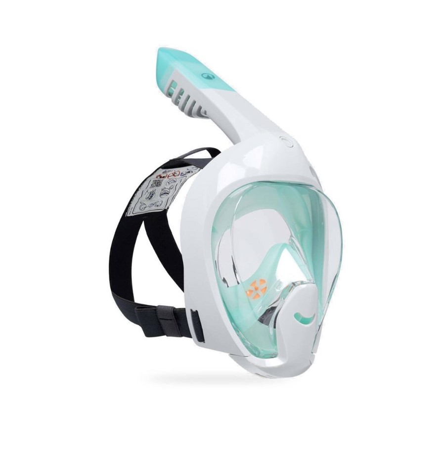3 x DECATHLON Kids’ Easybreath Surface Mask Xs (Ages 6-10), Aquamarine Gree