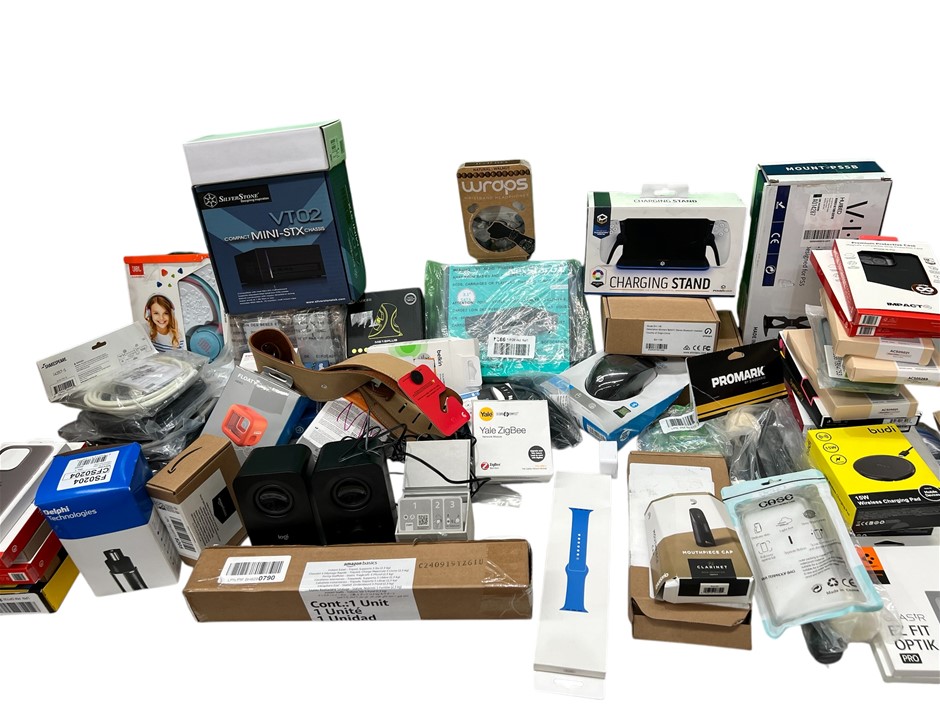 Assorted Electronics & Accessories. (Big Box) NB: Products Are Untested/Con