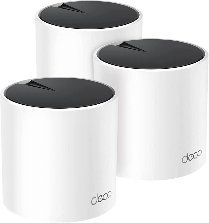 TP-LINK AX3000 Whole Home Mesh Wifi 6 System, Dual Band with Smart Atennas,