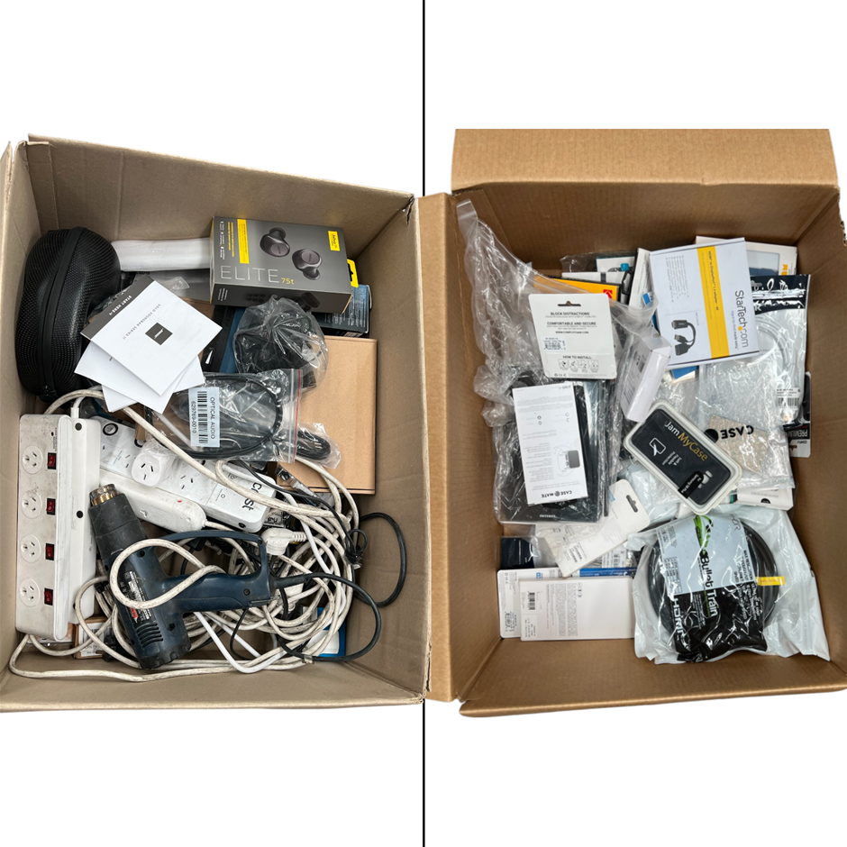 Assorted Electronics & Accessories. (Big Box) NB: Products Are Untested/Con