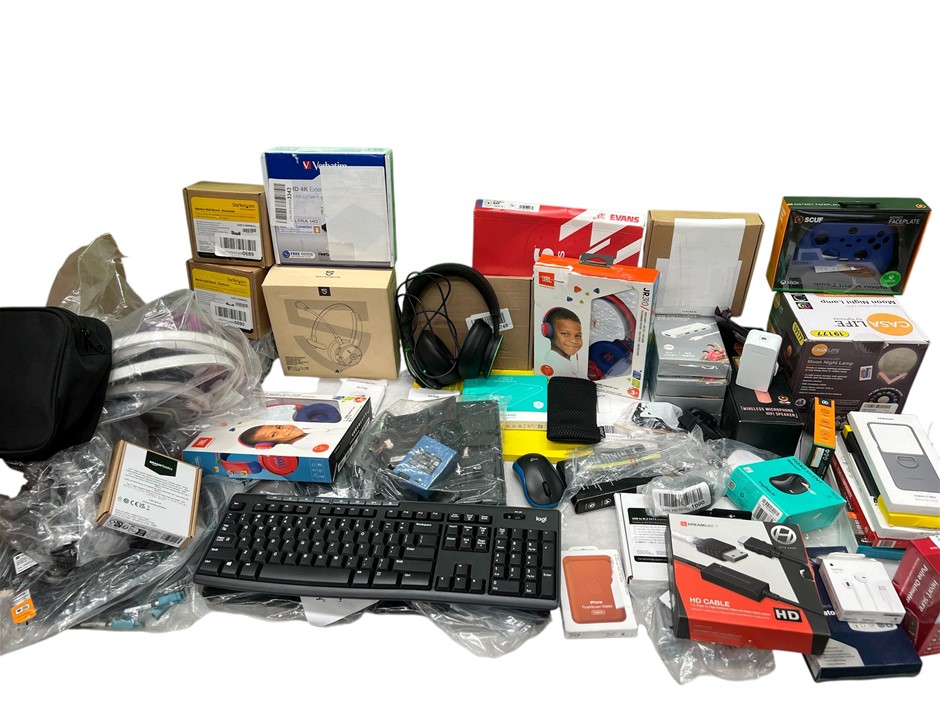 Assorted Electronics & Accessories. (Big Box) NB: Products Are Untested/Con