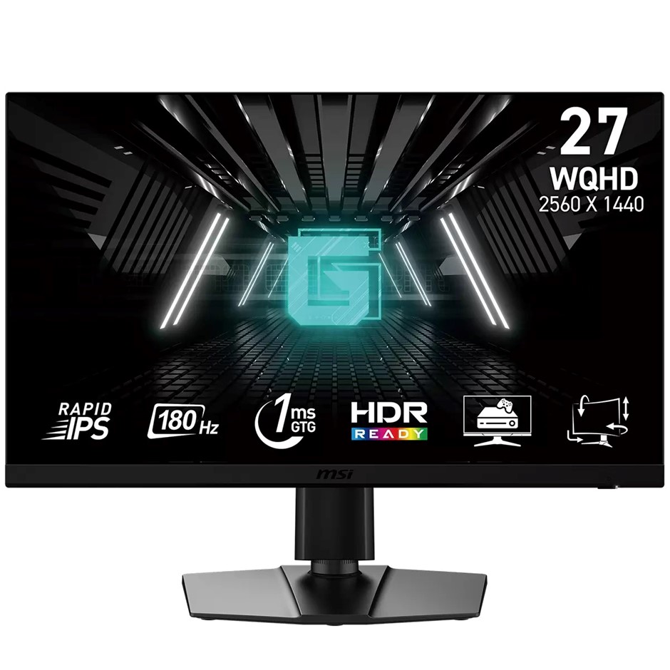 MSI 27 Inch Gaming Monitor G272QPF E2, 2560 x 1440p 180Hz Refresh Rate, 1ms