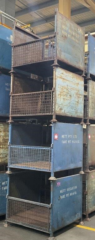 Stackable Steel Stillage Bin