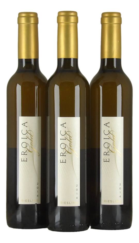 Chateau Ste Michelle & Dr Loosen Eroica Gold Riesling 2014 (3x 500mL), USA.