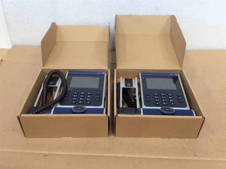 Alcatel-Lucent ALE-400 Enterprise DeskPhone (Lot of 2)