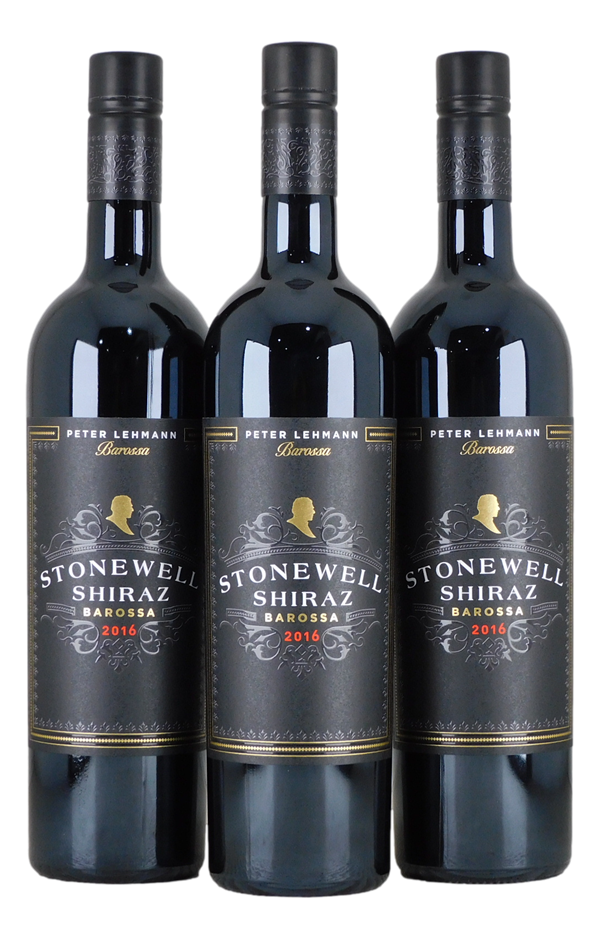 Peter Lehmann Stonewell Shiraz 2016 (3x 750mL), SA.