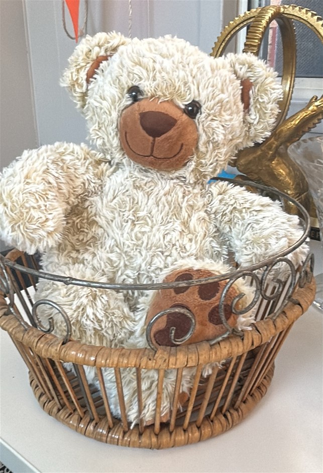 Basket with Bear