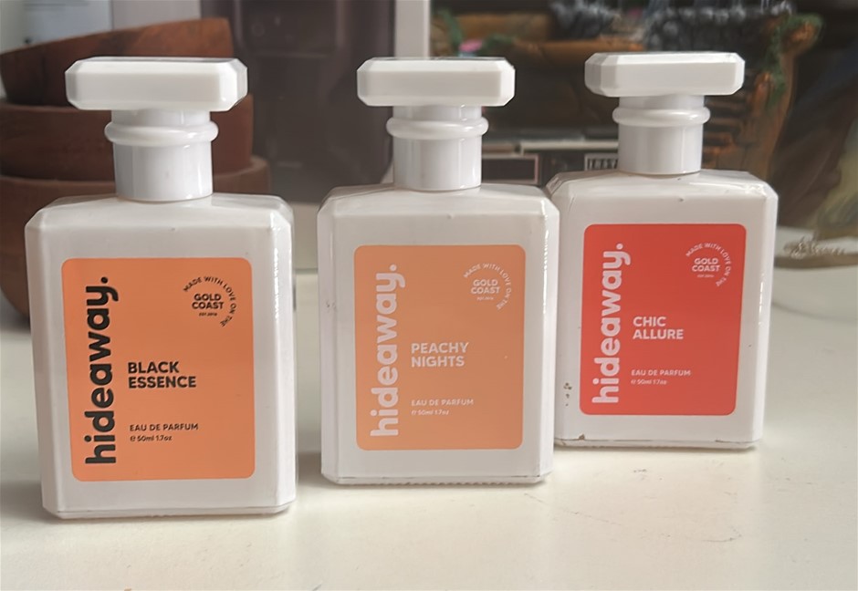 3x Hideaway Fragrances