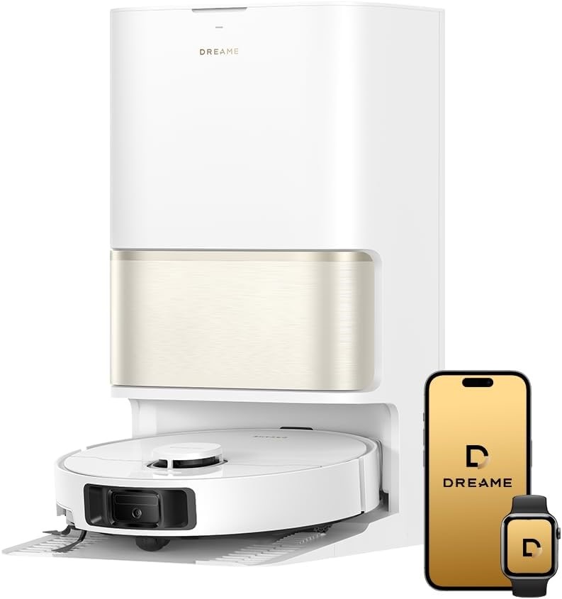 DREAME L50 Ultra CE Robot Vacuum and Mop, 25,000Pa Suction.