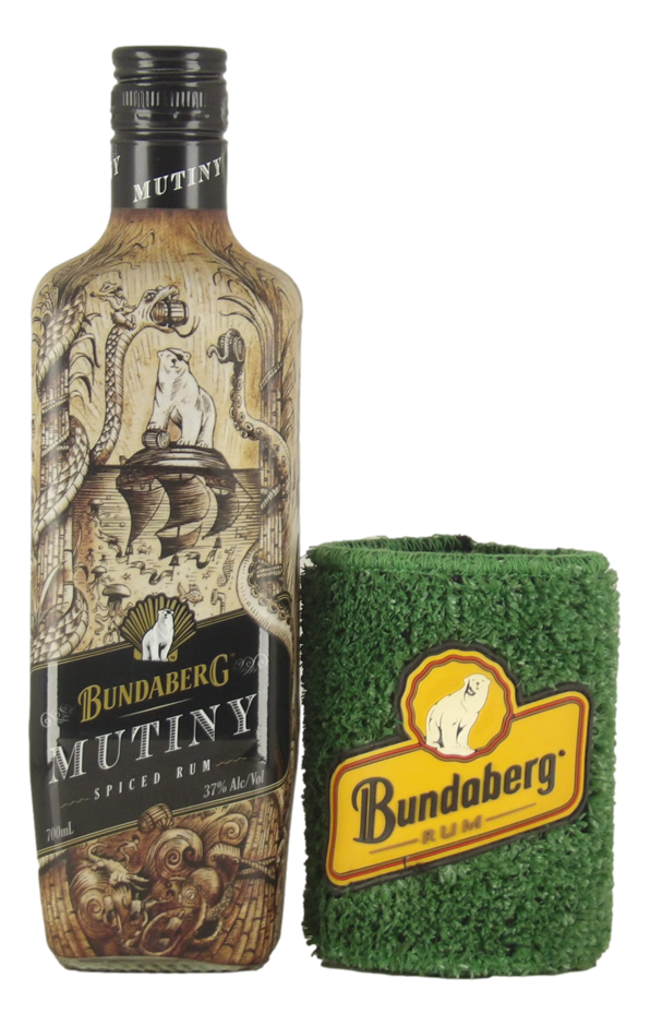 Bundaberg Mutiny Spiced Rum Bundle (700mL + Stubby Holder)