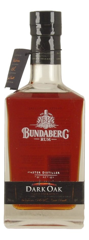 Bundaberg Rum MDC Dark Oak Rum (1x 700mL), QLD.