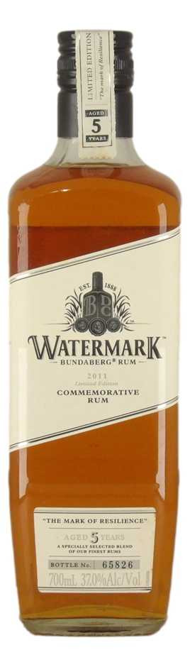 Bundaberg Rum Watermark Rum 2011 (1x 700mL), QLD.