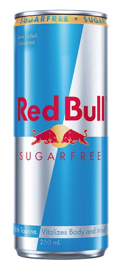 Red Bull Sugar Free Energy Drink Cans (2