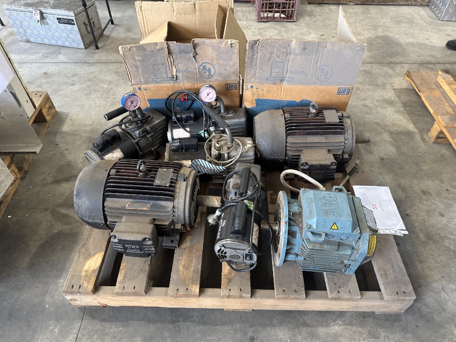 Pallet Of Electric Motors