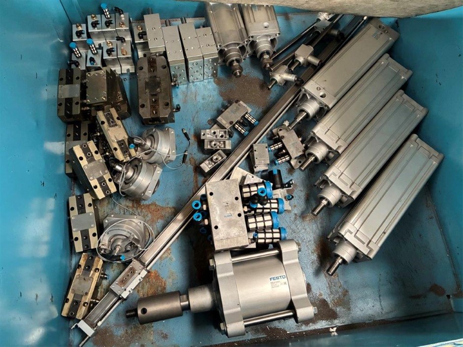 Quantity Of Festo & SMC Industrial Pneumatic Components & Air Cylinders