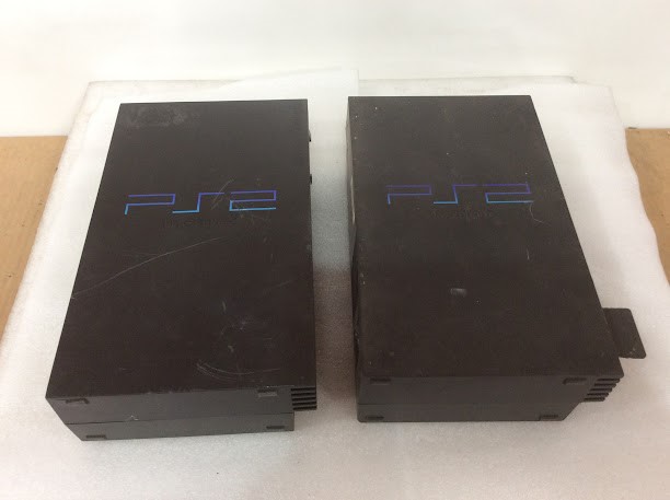 Sony PlayStation 2 SCPH-50002&SCPH-30002 R Console (Lot of 2)