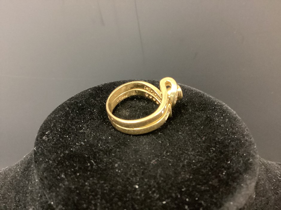 1 x Stamped 18ct Yellow Gold, Bridal Set