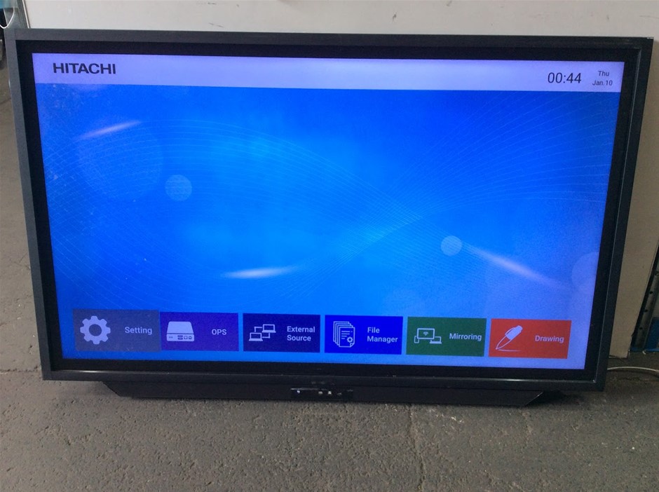 Hitachi HIL-S75204 75-Inch Interactive Flat Panel Display