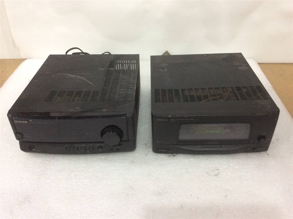 Kenwood A-F5 Stereo Integrated Amplifier & Kenwood Stereo Power Amplifier