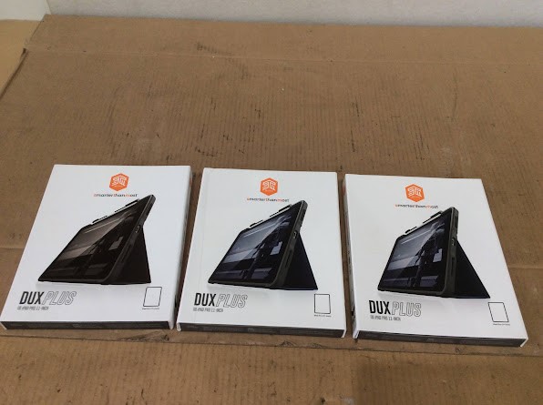 STM Dux Plus Case for 11-inch iPad Pro - New (Lot of 3)