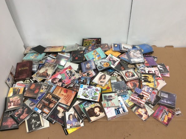 Mixed Assorted DVD / VCD / CD Movies