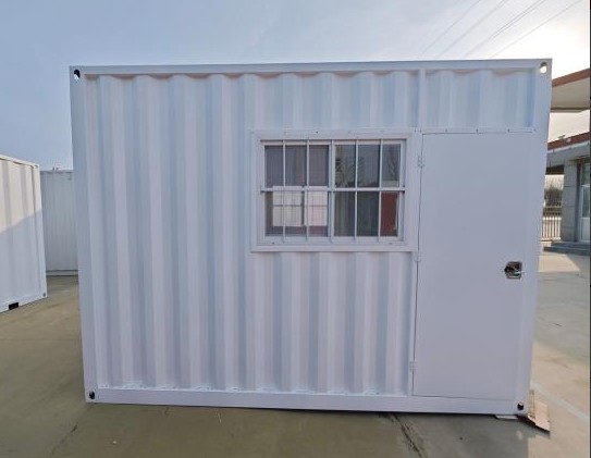 Unused Roller Shutter Container with Windows and Door