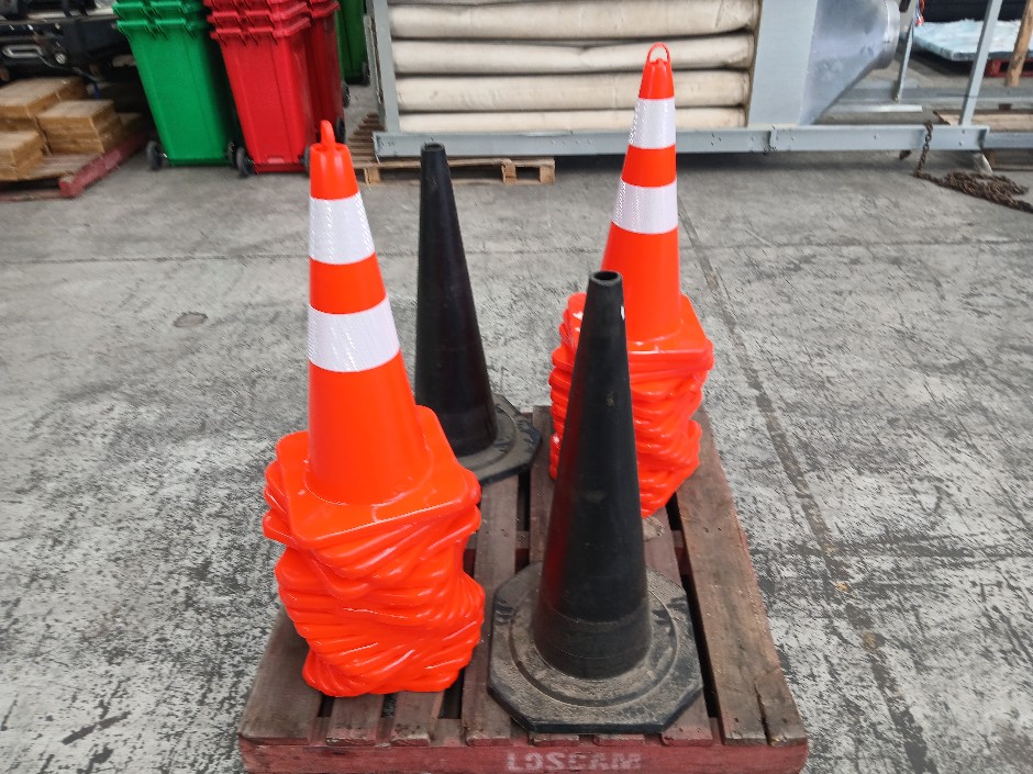Unused Traffic Pylon, Qty x40