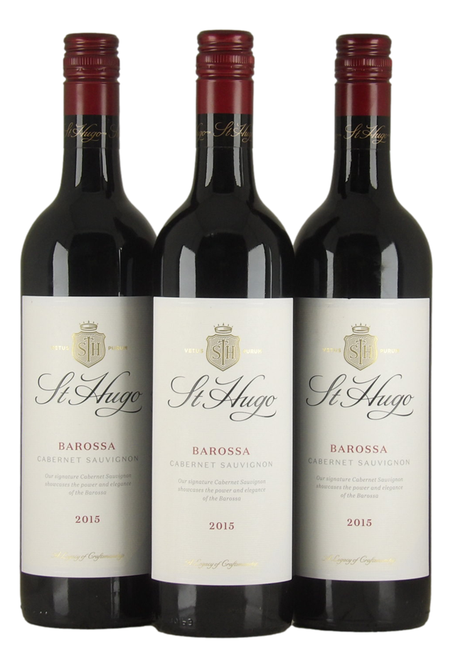 St Hugo Signature Cabernet Sauvignon 2015 (3x 750mL). Barossa.