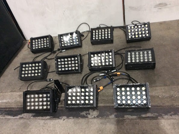 Mixed Brand and Model Stage Light (Lot of 11)