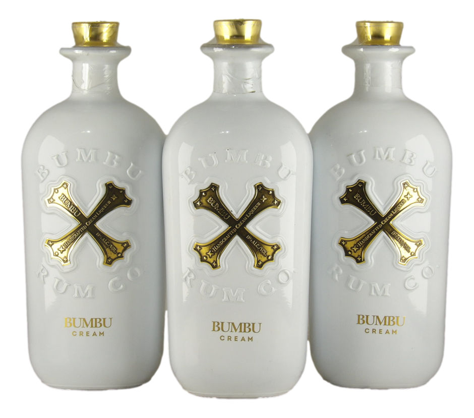 Bumbu Cream Rum Handcrafted Cream Liqueur (3x 700mL) Panama