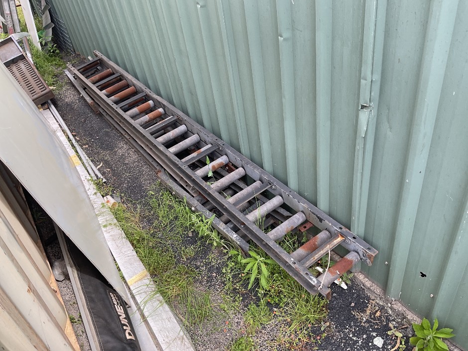 Heavy Duty Steel Roller Conveyor Section
