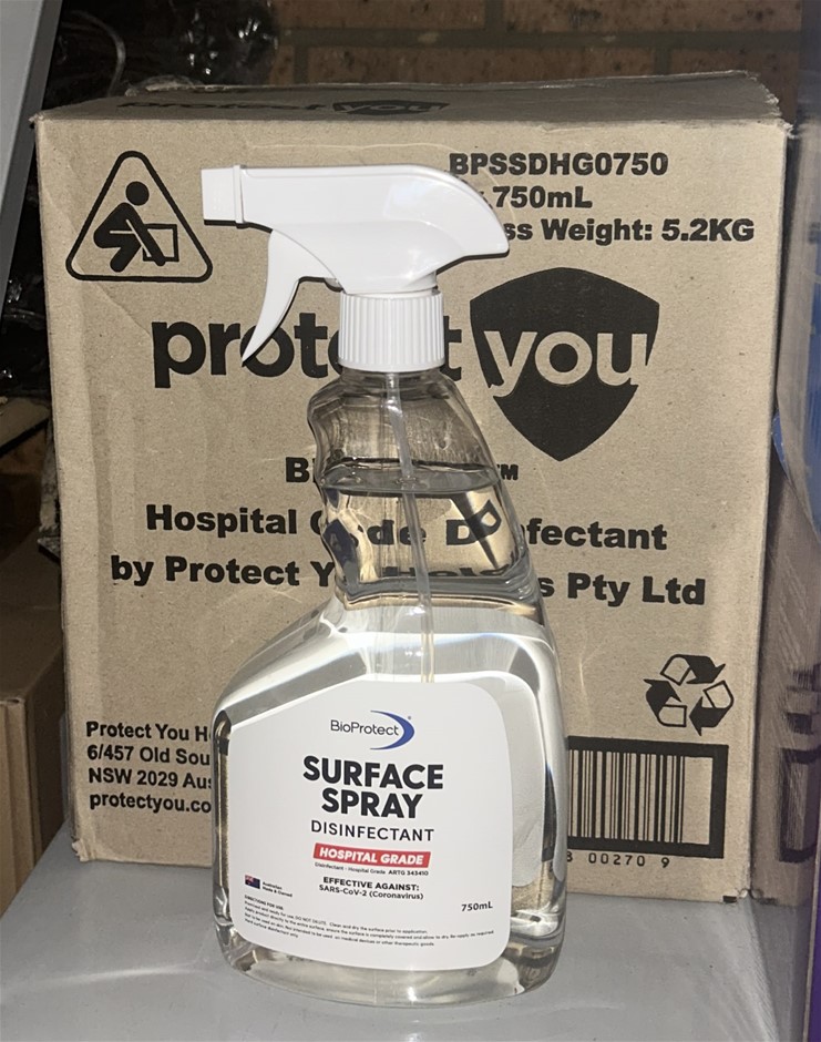 6x BioProtect Surface Spray Disinfectant
