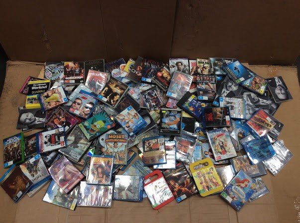 Mixed Assorted DVD / VCD / CD Movies
