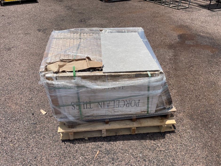 Pallet of Porcelain Tiles 45 x 90cm