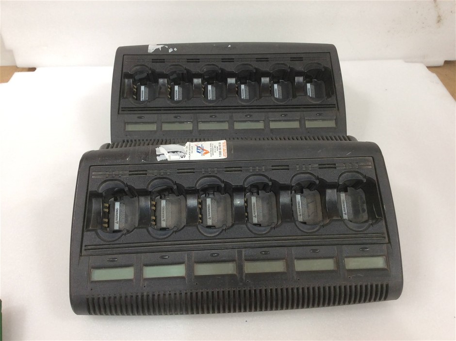 Motorola WPLN4127AR IMPRES Adaptive Battery Charger (Lot of 2)